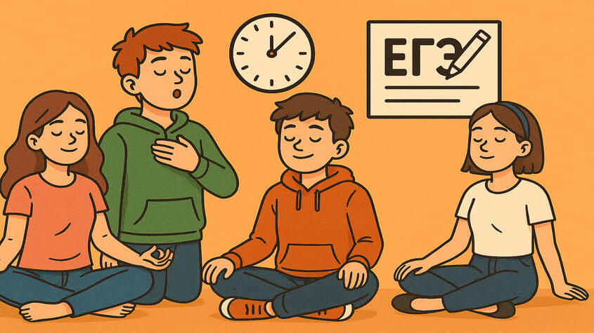 Как справиться со стрессом перед ЕГЭ: 10 работающих техник для старшеклассников