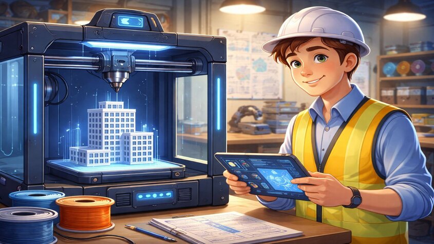Специалист по умным городам и 3D-печати: новые профессии 2025 года