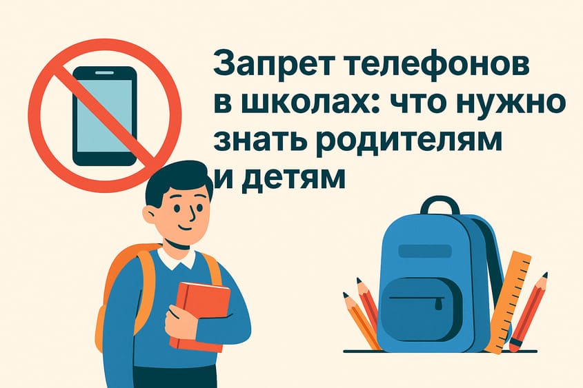 Запрет телефонов в школах: что нужно знать родителям и детям