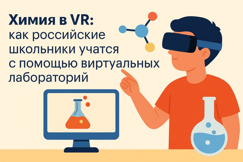 Химия в VR: как российские школьники учатся с помощью виртуальных лабораторий