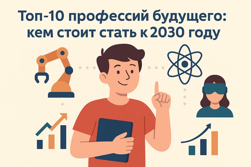 Топ-10 профессий будущего: кем стоит стать к 2030 году