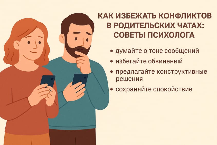 Как избежать конфликтов в родительских чатах: советы психолога