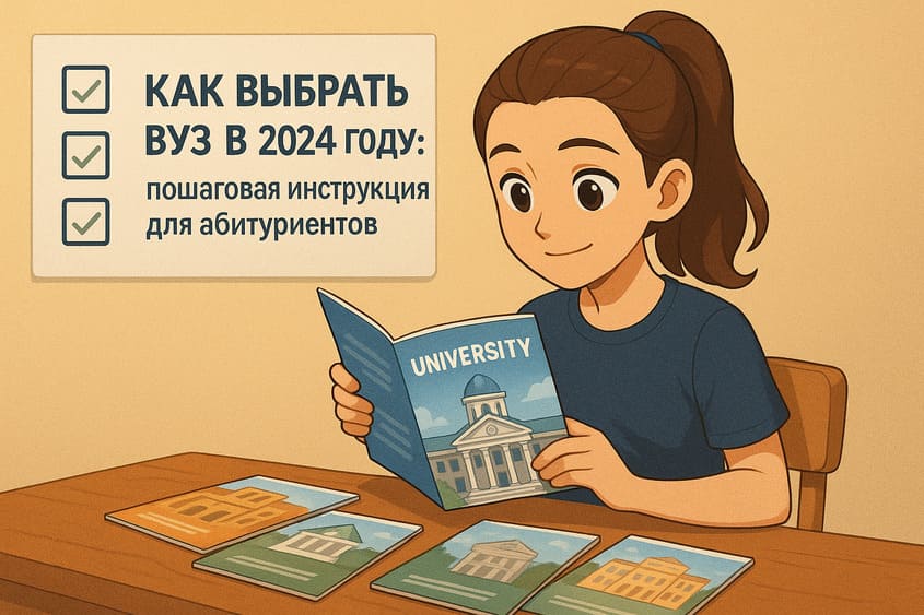 Как выбрать вуз в 2025 году: пошаговая инструкция для абитуриентов